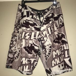 Metal Mulisha Board Shorts